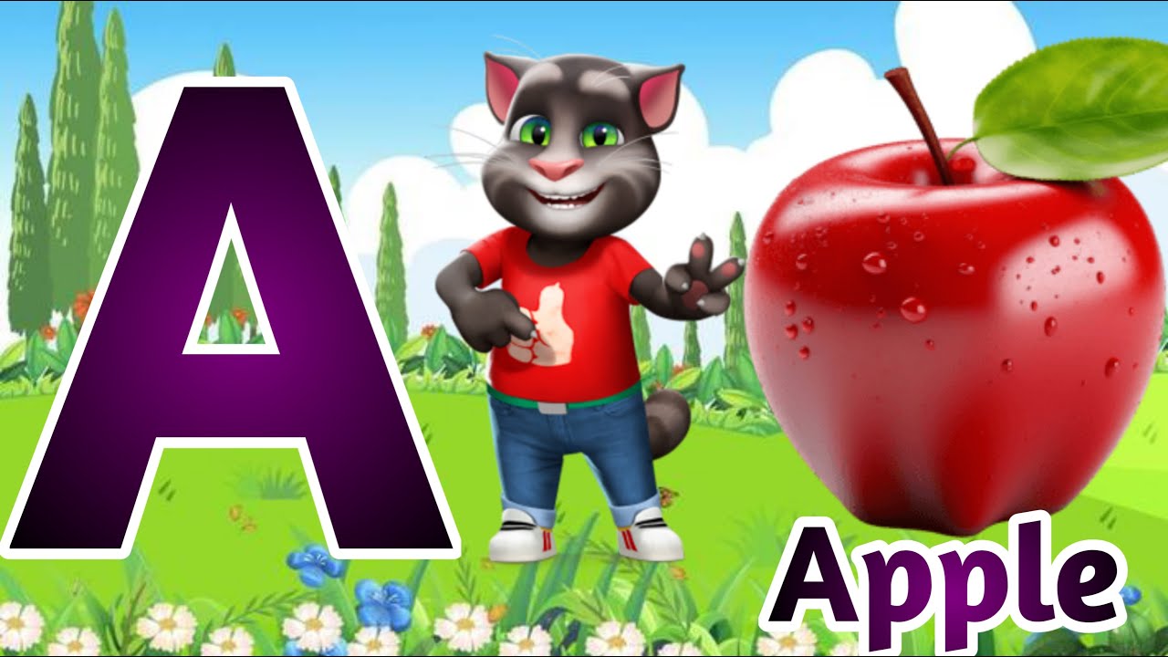 A for apple 🍎, B for Ball 🏀 | Abcd song for kids | Nursery rhymes | Abc ki duniya #kidseducation 