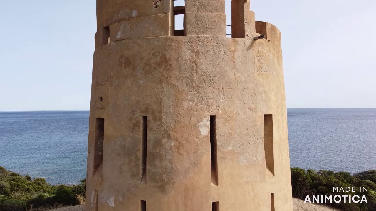 Torre San Giovanni, Marina di  Tertenia Ottobre 2020 - video con drone - mavic mini