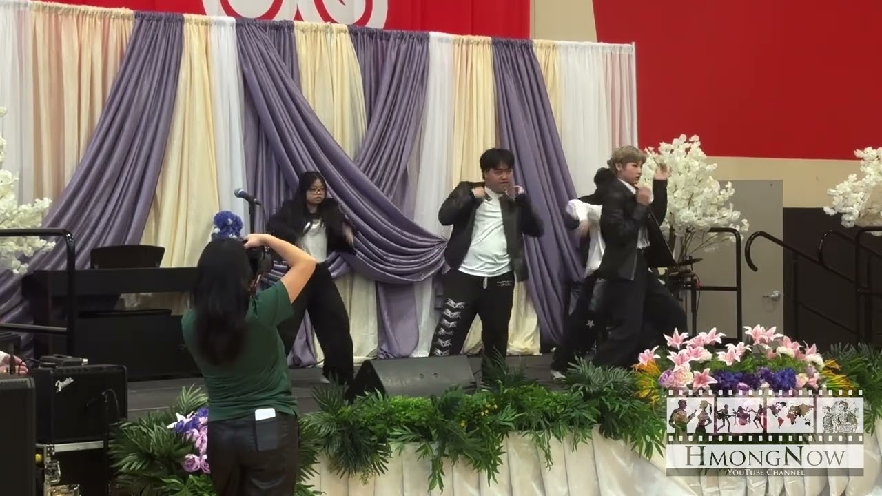 Hip Hop Dance Performance by HCPA students at World Cultural Day 2025 at Hmong College Prep Academy