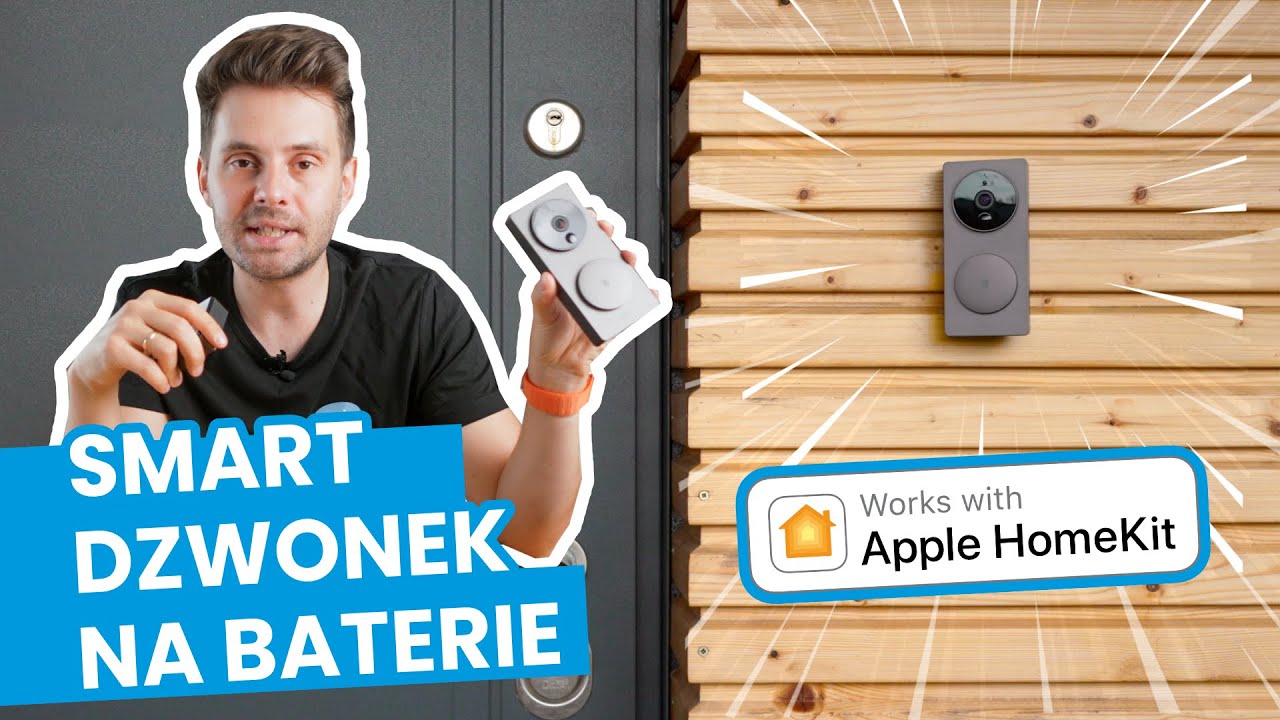 Smart dzwonek do drzwi Aqara G4 - na baterie i z Apple HomeKit