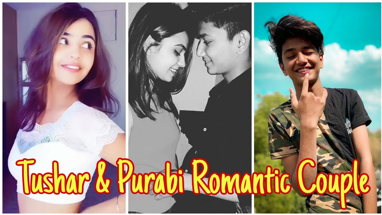 TUSHAR SILAWAT AND PURABI BHARGAVA CUTE COUPLE TIKTOK POPULAR VIRAL VIDEO | #PART4 |