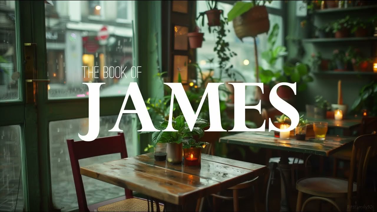 The Book of James 📖 | Relaxing Bible Reading with Café Ambience (4K)