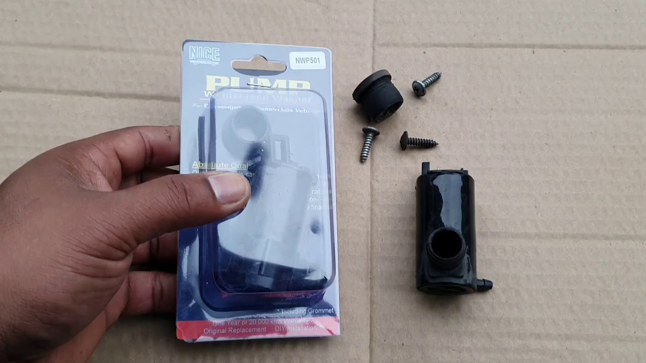 BA FORD FALCON REPLACING A WASHER MOTOR