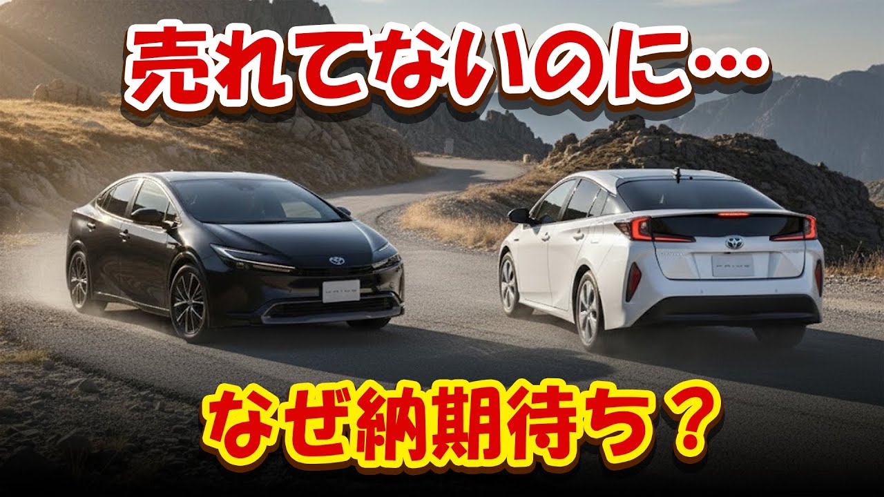 プリウス2026｜カッコよすぎて逆に危険？販売台数76％減なのに、納期待ちは続く衝撃！警告： 今のプリウスを誤解すると、10年後に後悔する
