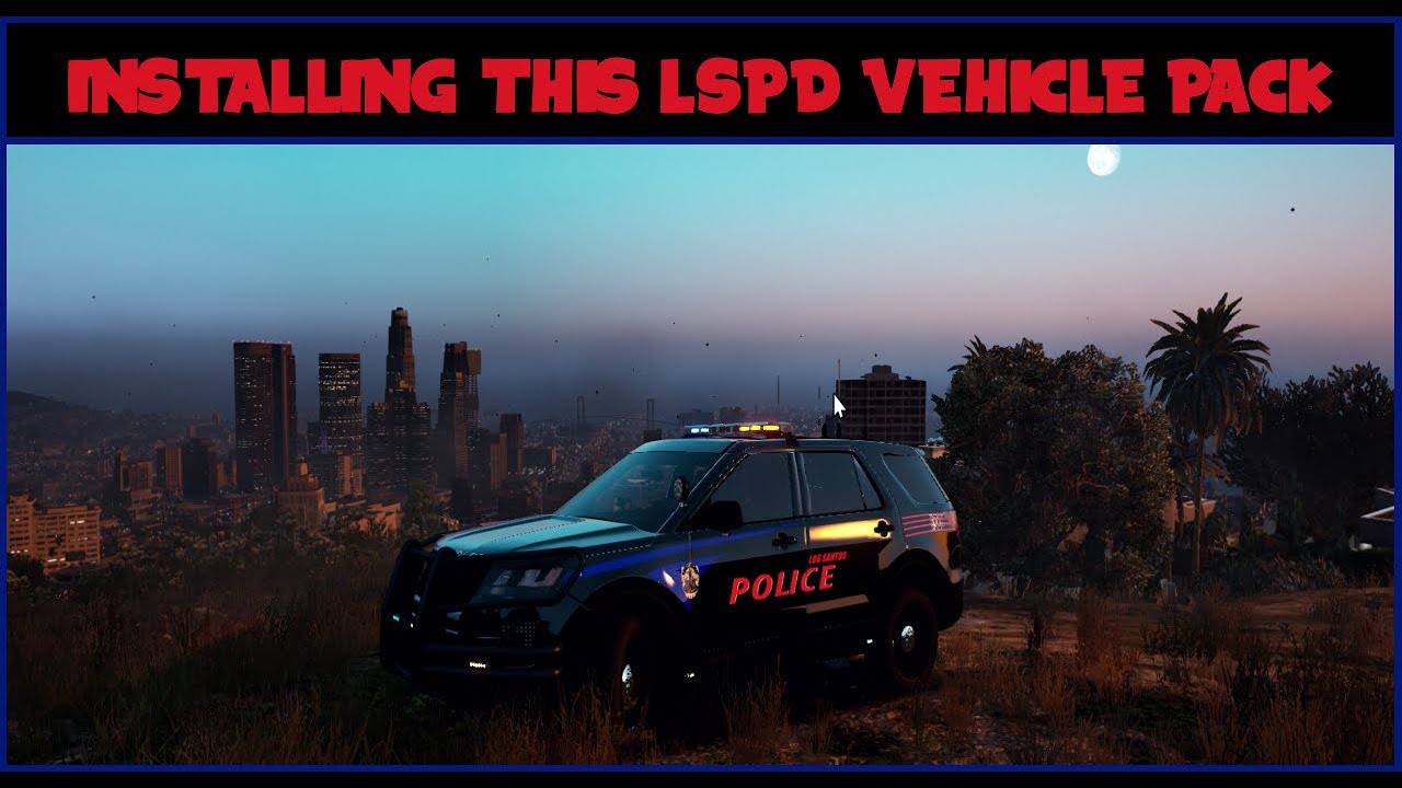 Installing an LSPD Vehicle Pack | ELS | Tutorial by Request | GTA V | LSPDFR