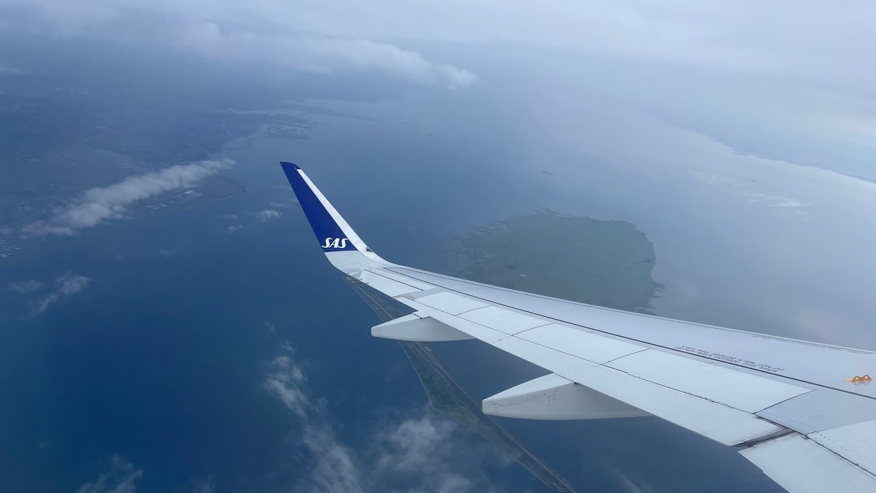 [4K] Full Flight | SAS A320neo Copenhagen to Stockholm