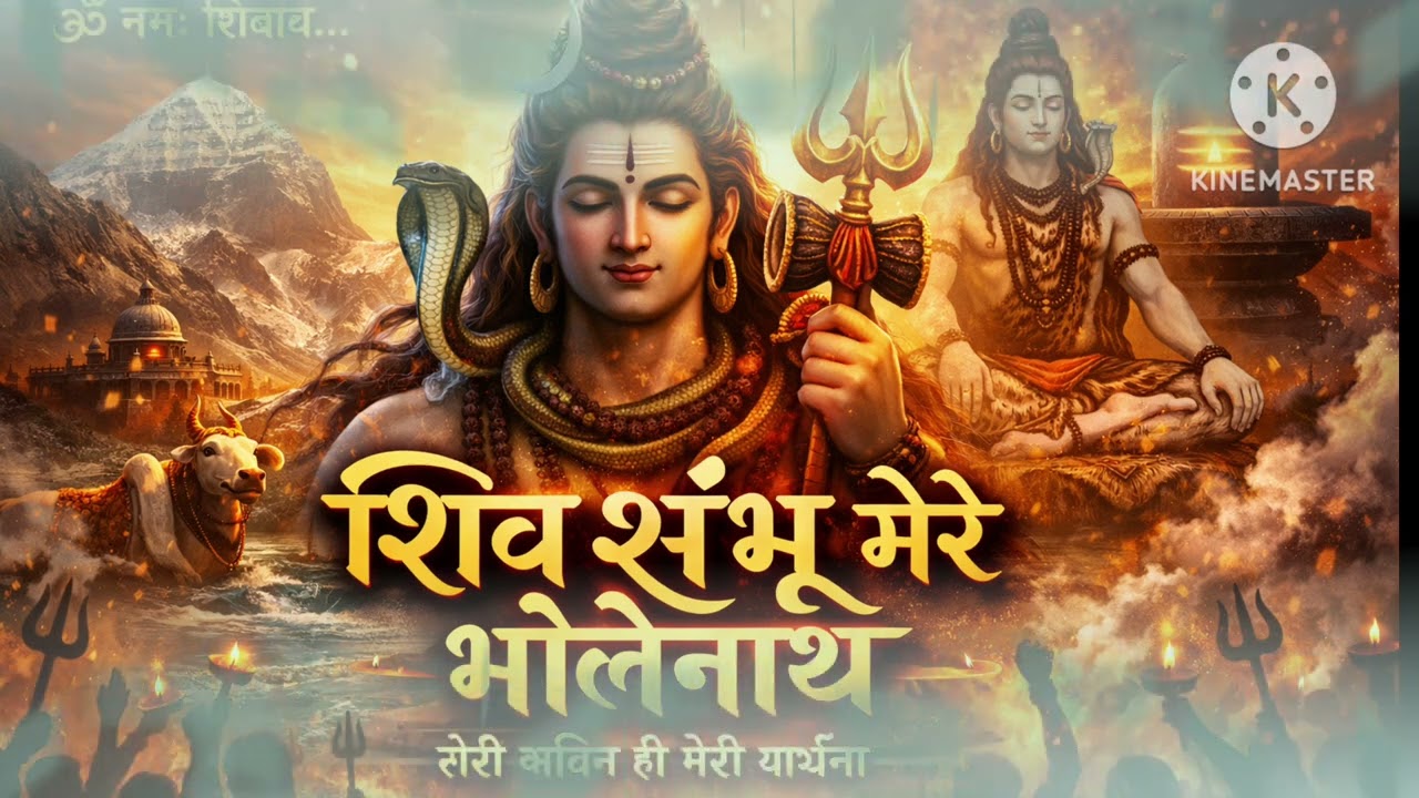 शिव शंभू मेरे भोलेनाथ 🙏 दिल छू लेने वाला भजन | Har Har Mahadev🌿 #trending 🎶  viral songs 