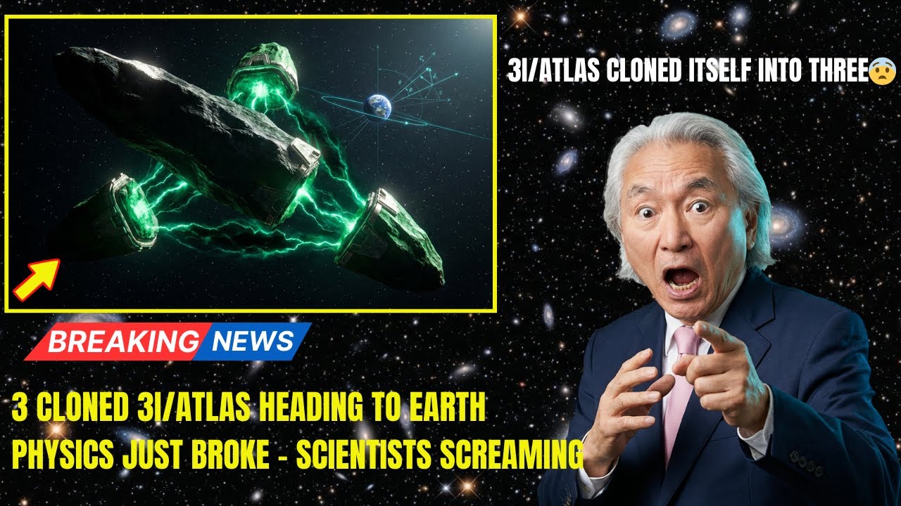 Scientists SCREAMING: 3I/ATLAS Just Cloned Itself — Now There Are THREE | Michio Kaku