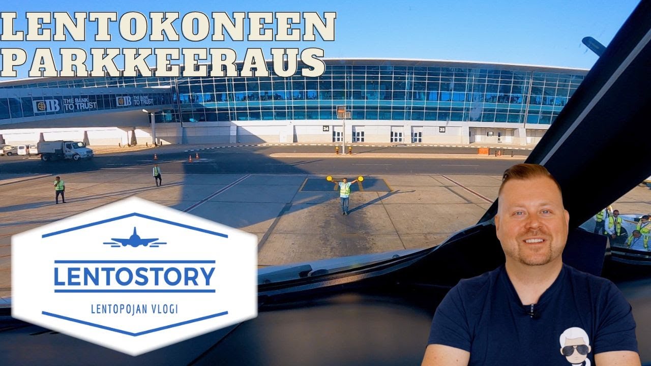 Lentostory: Lentokoneen parkkeeraus