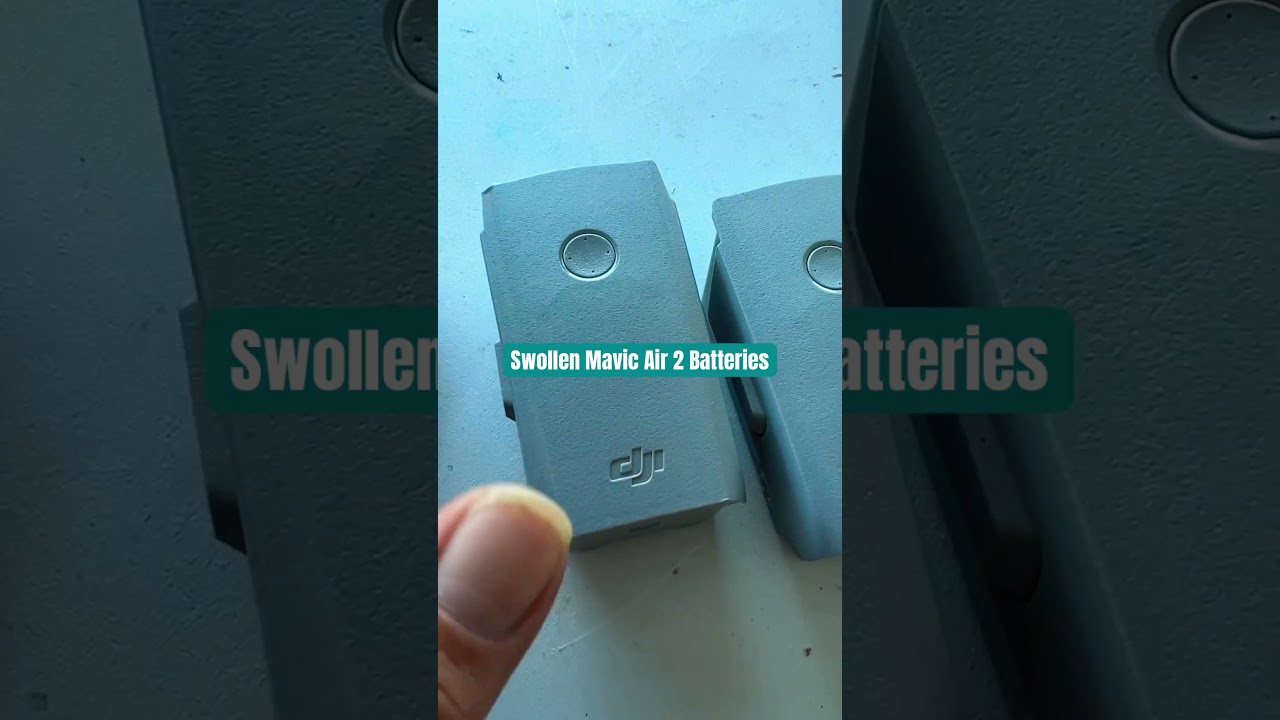 Swollen Mavic Air 2 Batteries