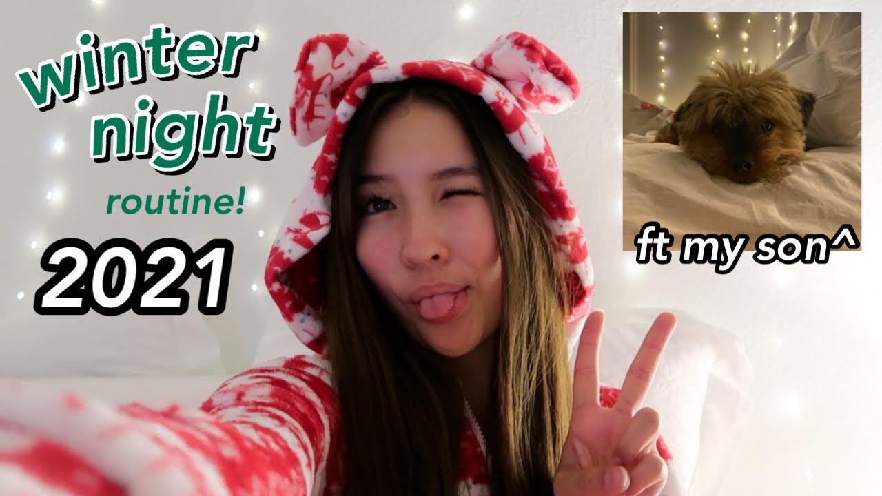 MY WINTER NIGHT ROUTINE 2021 ❄️ VLOGMAS DAY 16