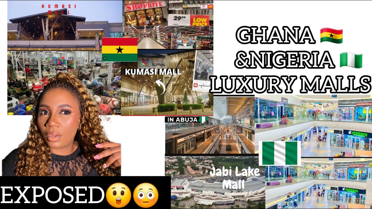 GHANA AND NIGERIA LUXURY MALLS LEFT ME SPEECHLESS 🙊😲