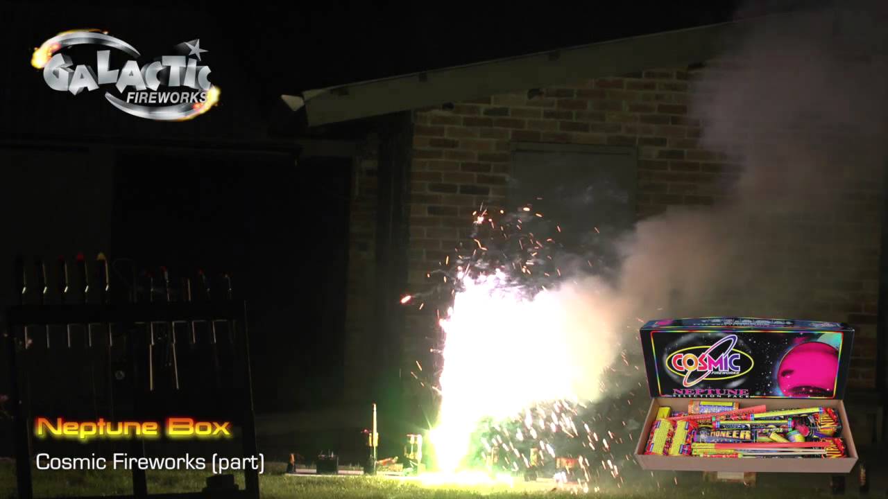Neptune Box By Cosmic Fireworks -- From Galactic Fireworks