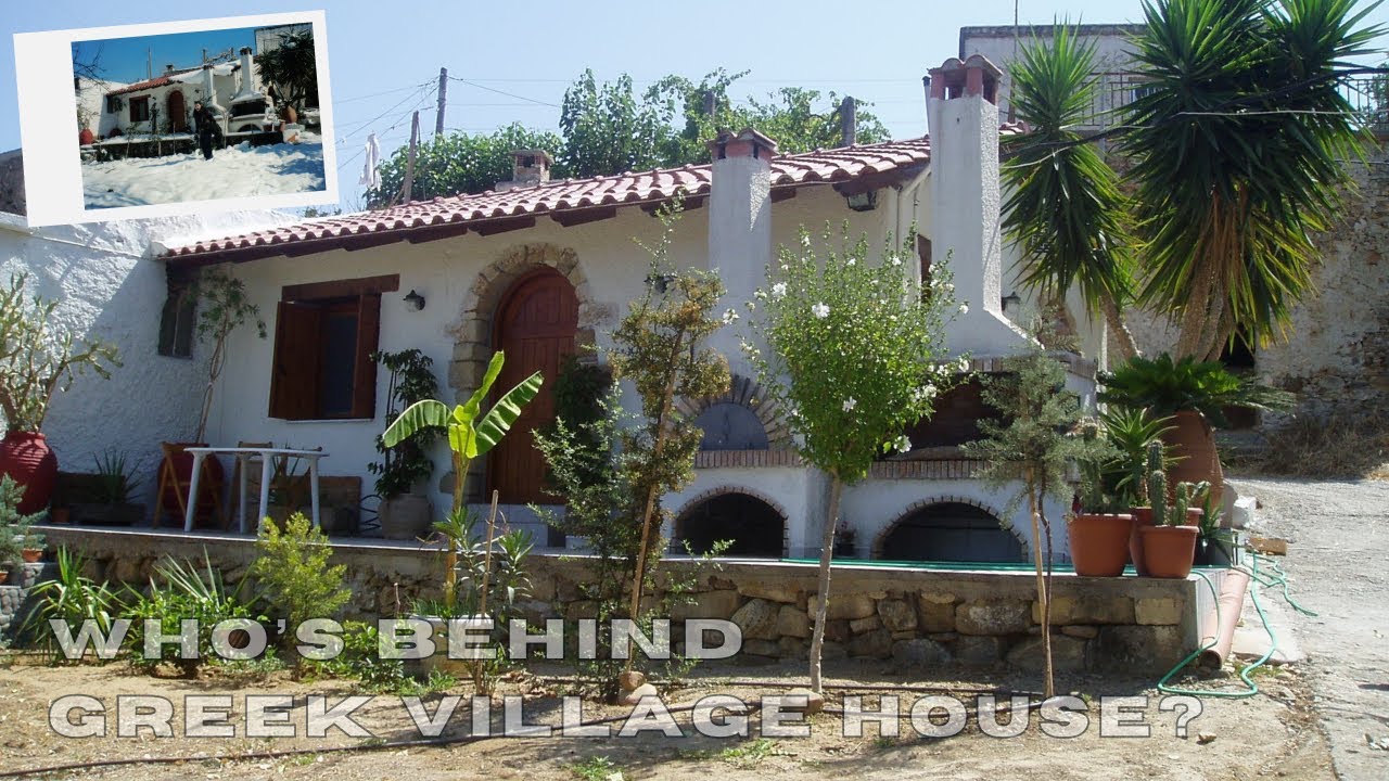 🧿Who's Behind Greek Village House?