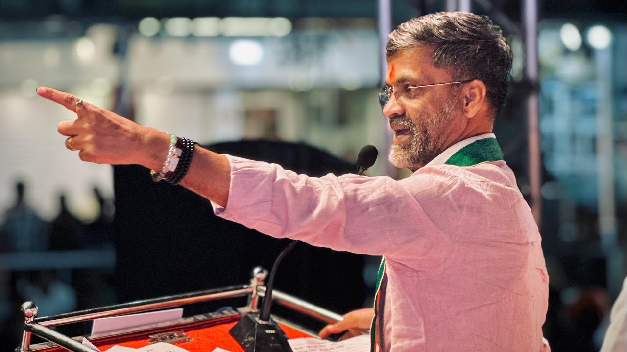 अहिल्यानगरमध्ये महाविकास आघाडीची जाहीर सभा | खासदार निलेश लंके यांचा ठोस ‘निश्चयनामा’ 🔥👍