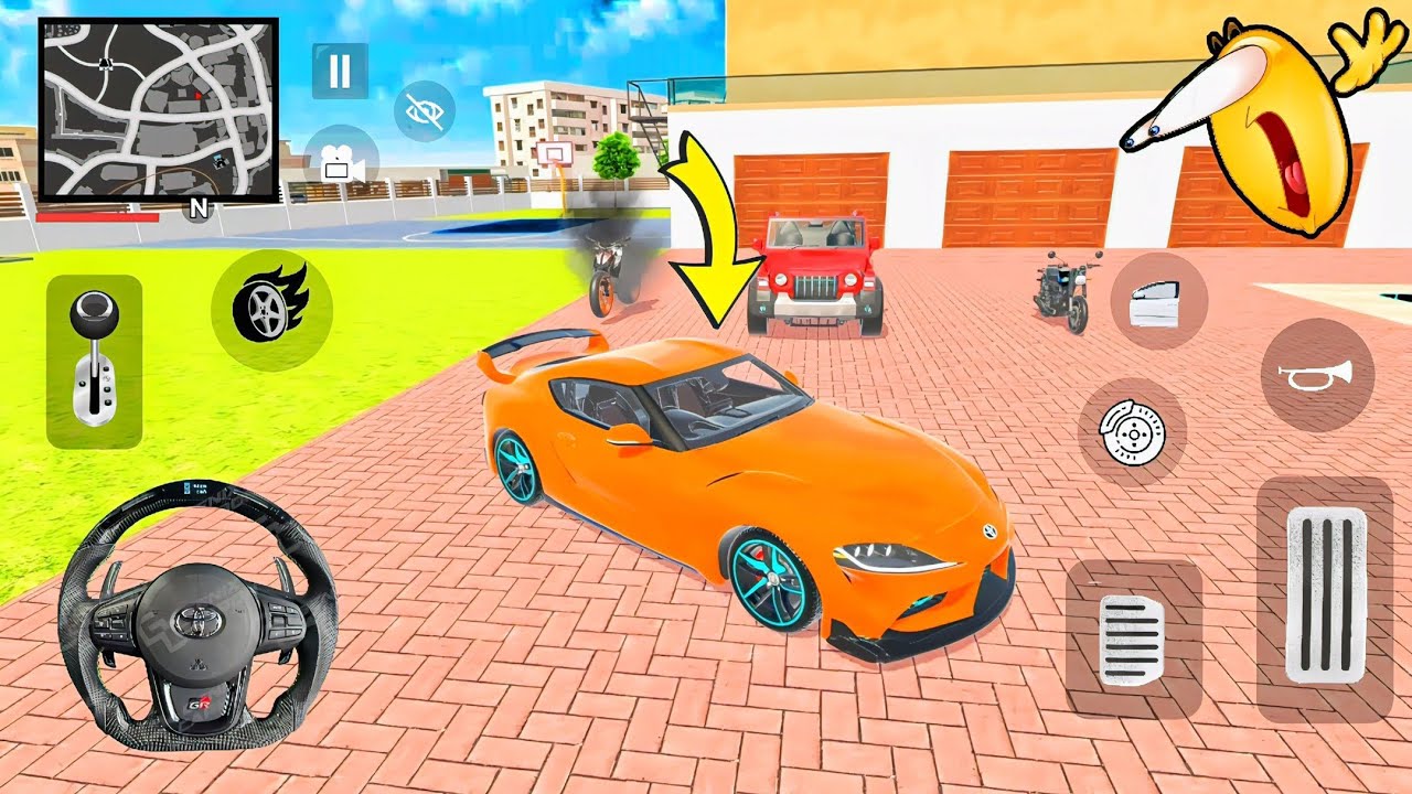 FRANKLIN Purchase A 💥 New 💢 G.T.R 💢 SUPRA 🏎️ In INDIAN THEFT AUTO 😱 GAMEPLAY=🎯