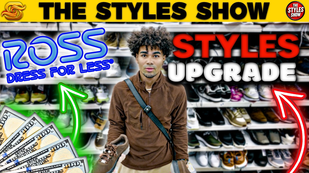 Mens Styles UPGRADE Challenge - $100 Budget At ROSS Dress For Less