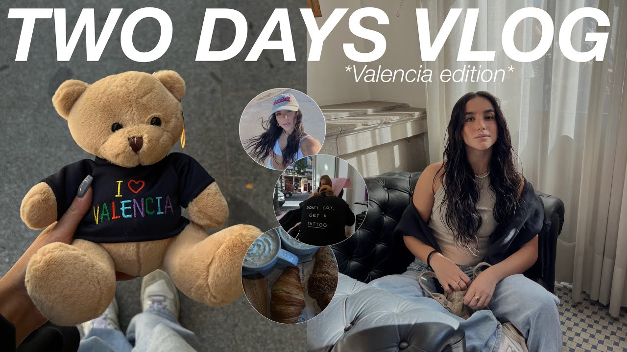 TWO DAYS VLOG ✨ nuovi tattoos, shopping, city tour, starbucks & more!