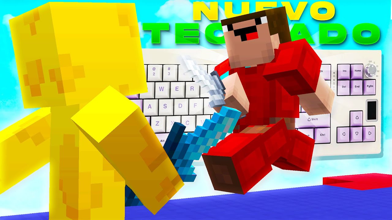 CAMBIÉ de TECLADO para MEJORAR en MINECRAFT PvP!! - ( ͠° ͟ʖ ͡°) @Epomaker  Shadow-X.