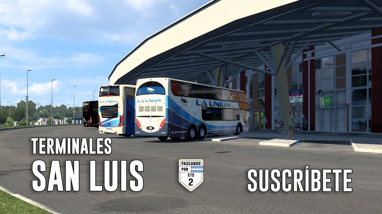 LLEGANDO A LA TERMINAL DE SAN LUIS! 🚍 ETS 2 1.49 (Mapa Ceibo)