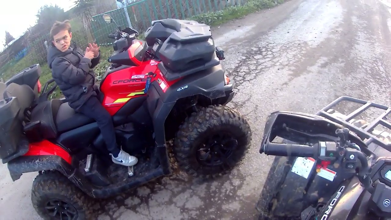 Cf450 cf 625 sürüş