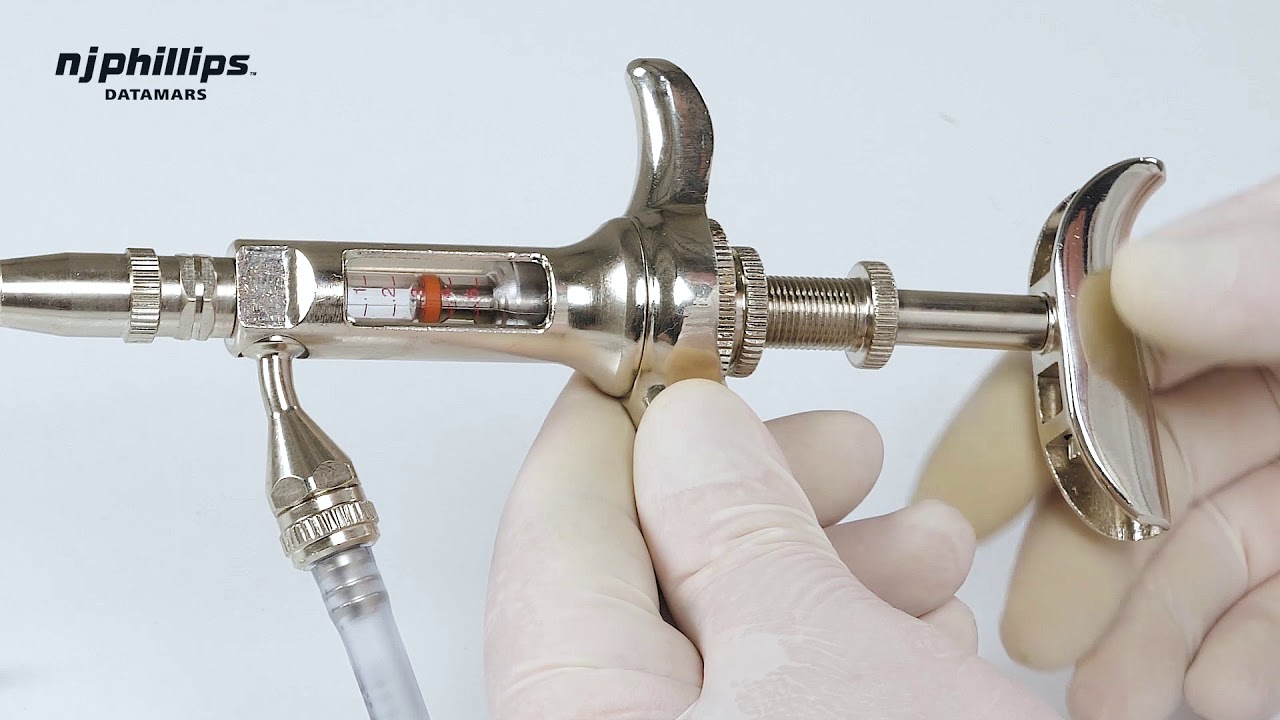 NJ Phillips™ 0.5mL Metal Poultry Injector User Guide
