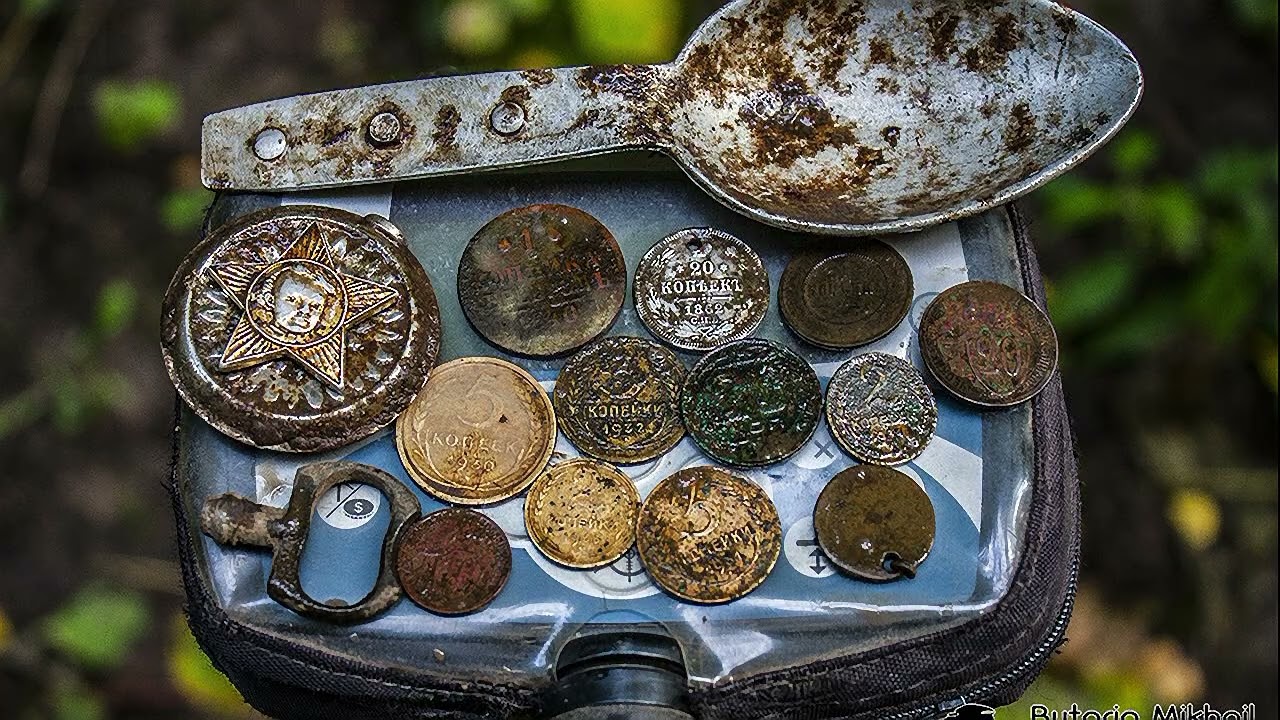 Поиск клада с разными свечками