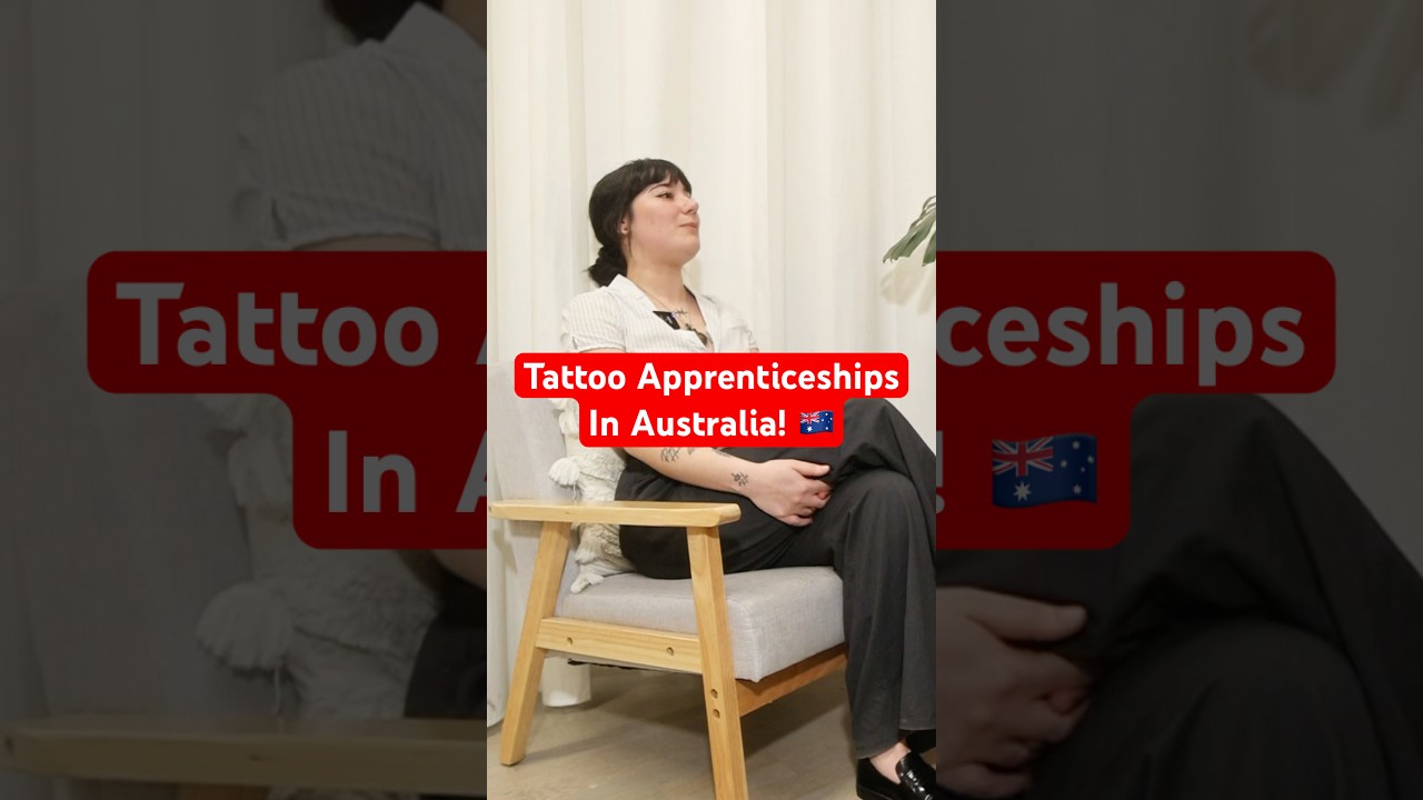 Tattoo Apprenticeships In Australia 🇦🇺 #tattoopodcast #tattoo #tattooartist