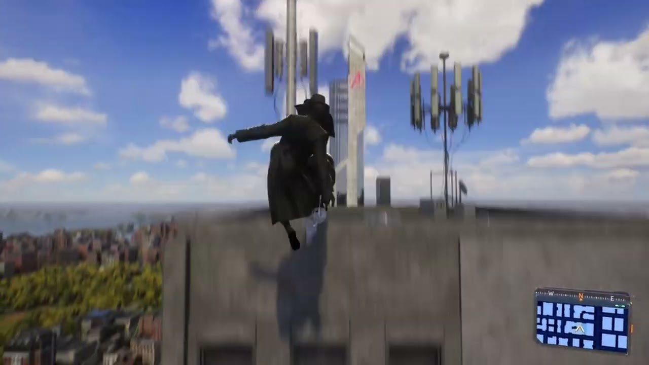 Marvels spiderman 2 satisfying web swinging (ps5) 