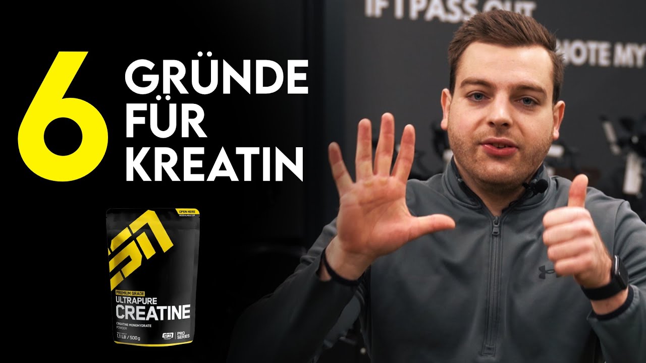6 Gr&uuml;nde f&uuml;r Kreatin f&uuml;r Fu&szlig;baller - Warum du es nehmen solltest!