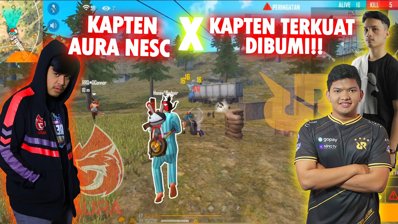 KAPTEN AURA NESC DAN RRQ BERSATU RATAIN BERMUDA!! MALAH KETEMU BOCAH KNOCK END!!