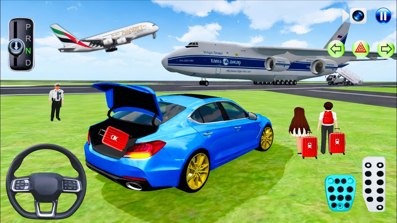 Car to Plane Travel Experiment 🚗✈️ | 3D Driving Class 2026 Android Car Gameplay