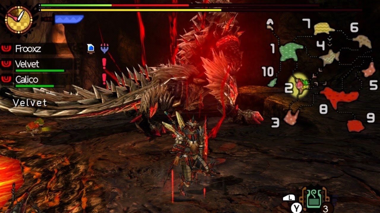 9 Star Key Quest | Stygian Zinogre | Monster Hunter 4 Ultimate (Nintendo 3DS)