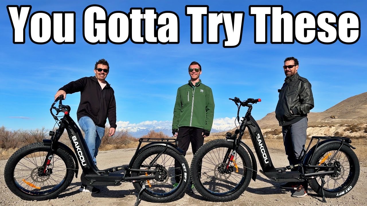 It's A BIKE sized SCOOTER Built for Off Road | Bakcou Grizzly Scooter