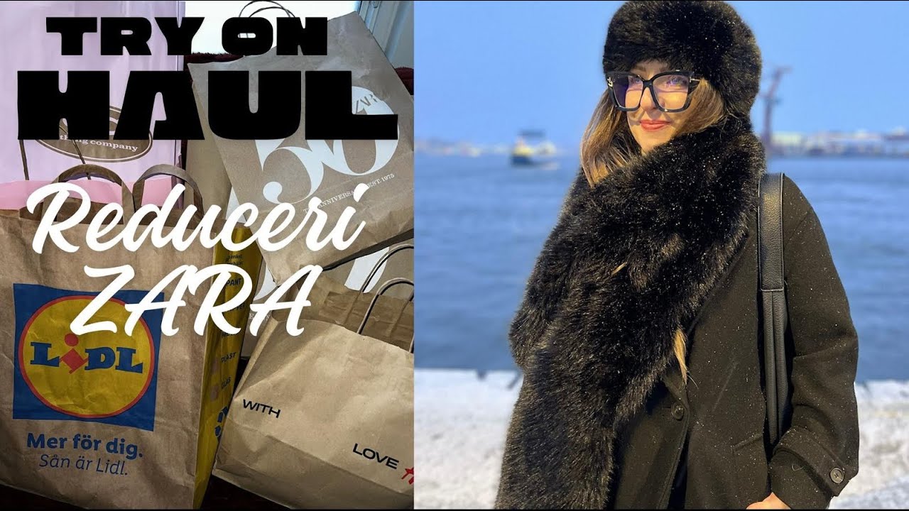 🛍️ TRY ON HAUL | Zara, Sinsay, H&M, Lidl, New Yorker, CC, Raglady | Plimbare prin Zara la REDUCERI 🔥