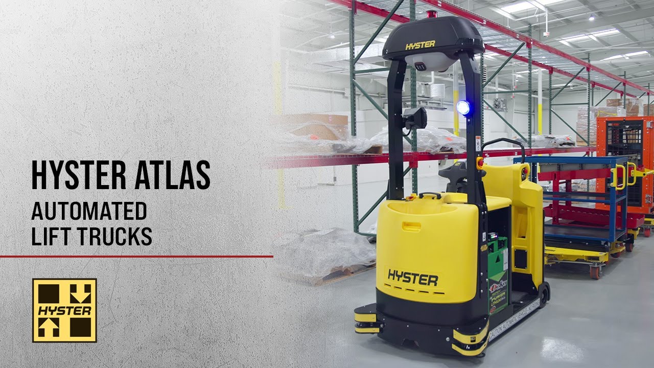 Hyster Atlas Automated Lift Trucks: Do More than Humanly Possible
