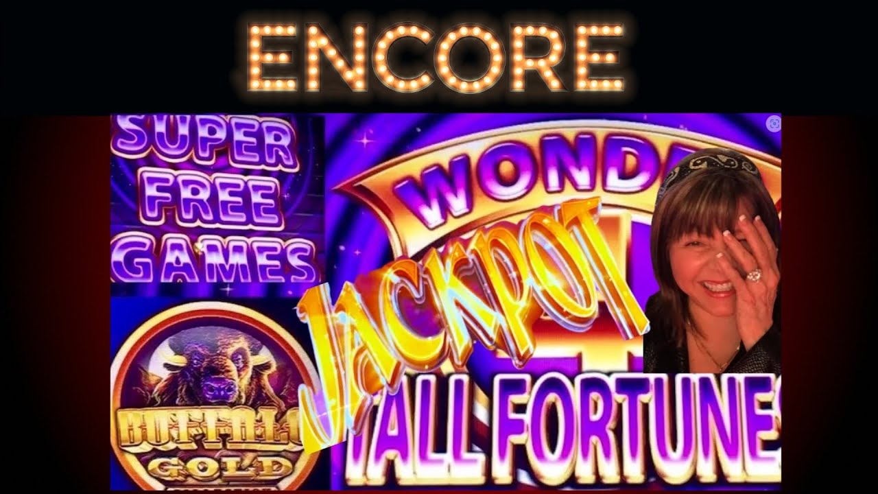 Jackpot Handpay! Super Free Games Buffalo Gold - Wonder 4 Tall Fortunes!  - Encore Edit