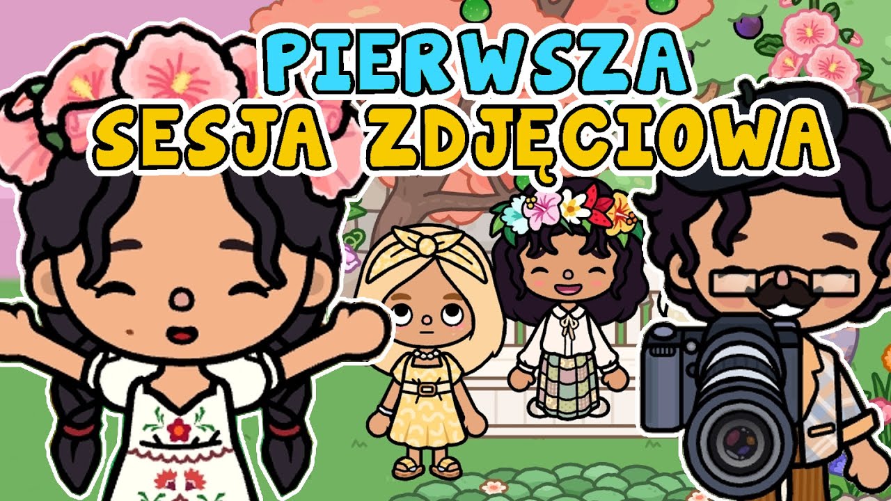 PIERWSZA SESJA ZDJĘCIOWA 😍 KTÓRA MODELKA WYPADNIE NAJLEPIEJ 🥰 TOCA BOCA HISTORYJKA BAJOLANKI 🤩