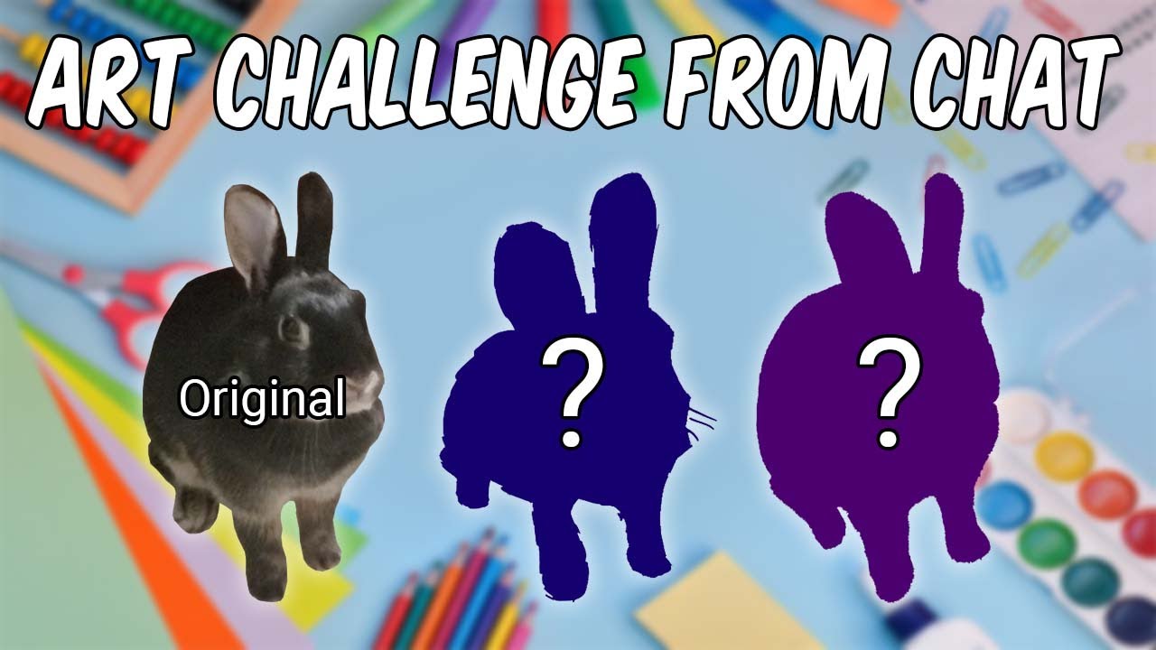 Chat Told Us to Draw My Rabbit and I got Carried Away