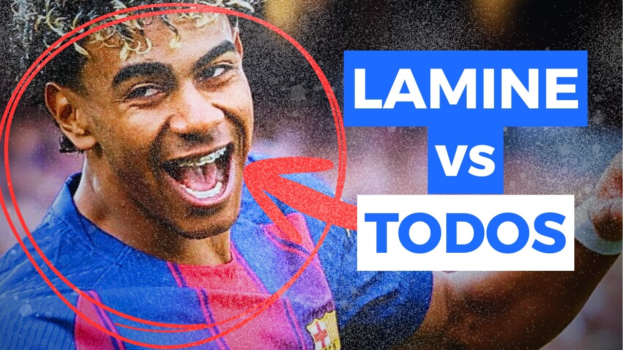 LAMINE YAMAL YA ES LA VARA DE MEDIR DEL FUTBOL