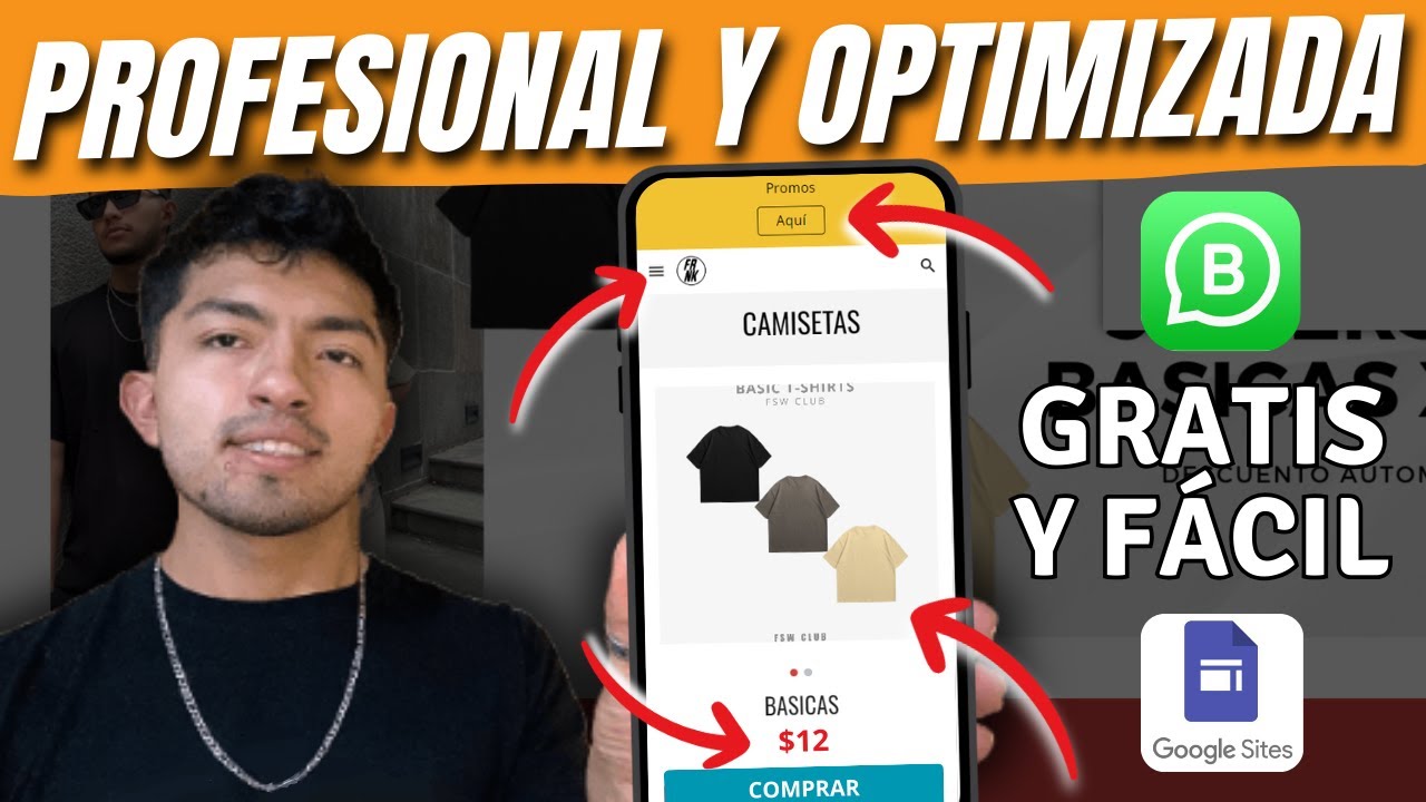 Como crear un Catalogo Digital tipo TIENDA Online 🔴 GRATIS en Google Sites