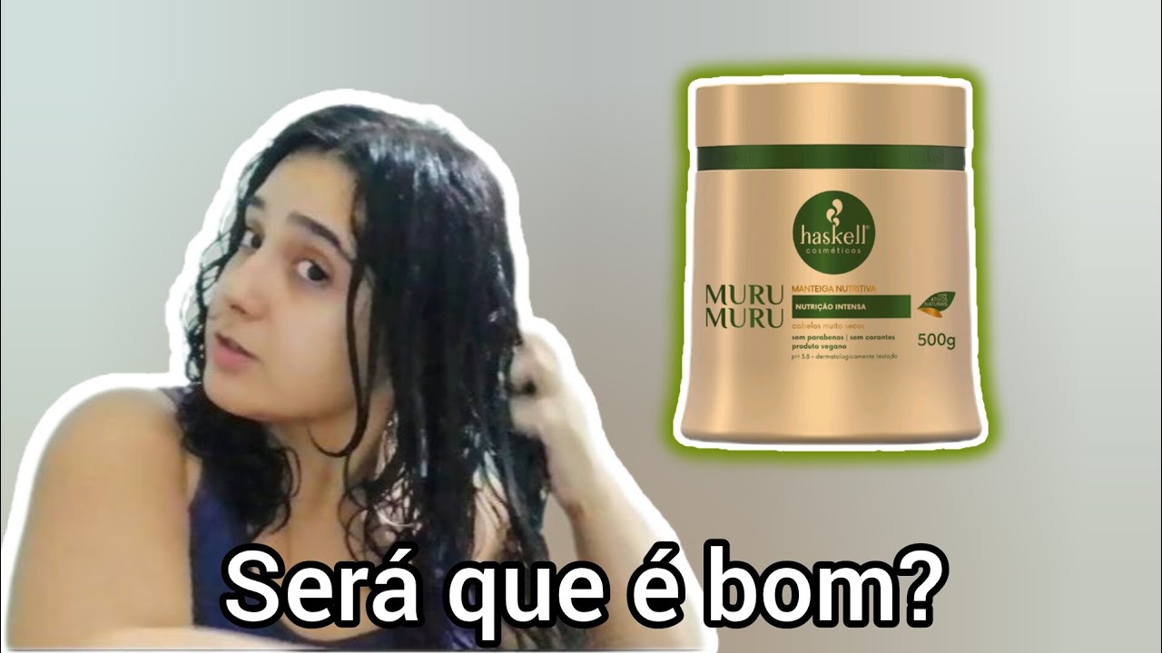 Testando a linha Murumuru  manteiga Nutritiva da Haskell 🌿🌱|Fatima Edwiges🦋