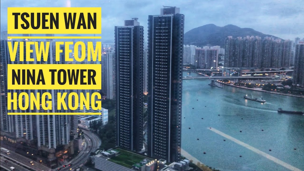 L’Hotel Nina tower Hong Kong view of the Tsuen Wan city from the 41th floor by Santosh Rai