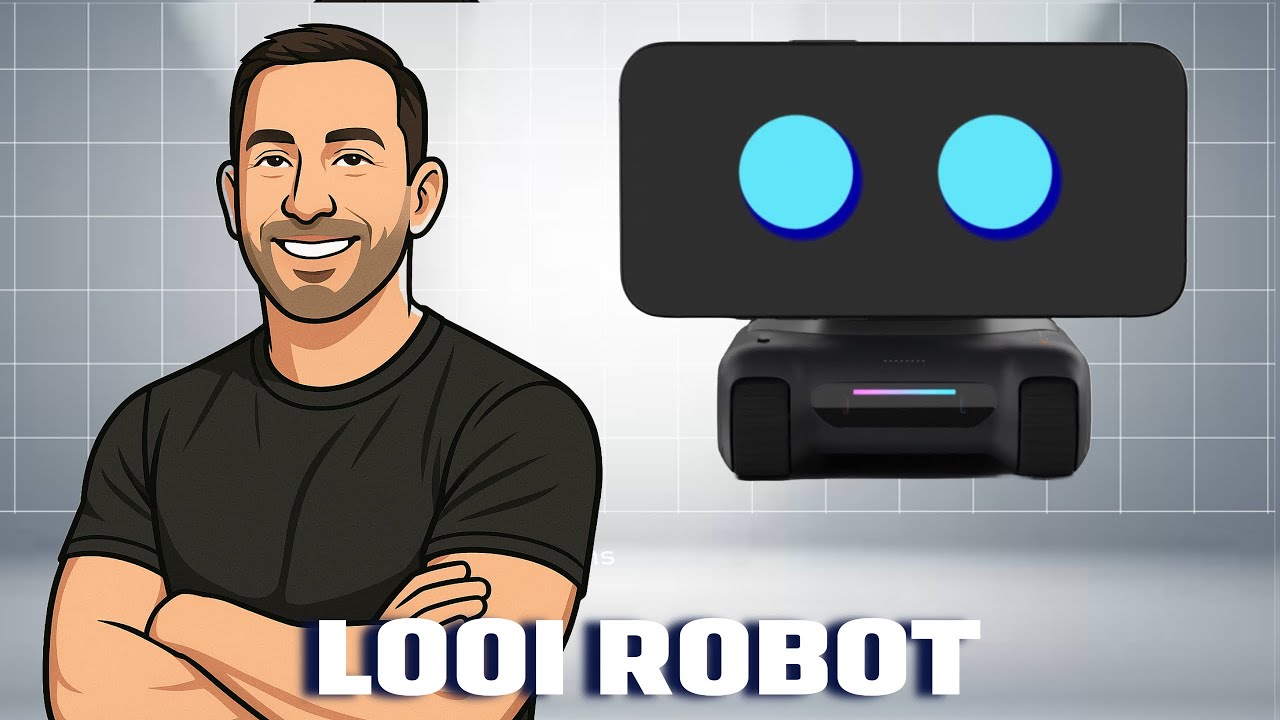 Робот LOOI — интегрированная система биомиметического поведения ChatGPT — личность на основе иску...