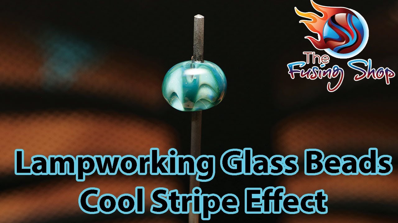 LAMPWORKING GLASS BEADS | Lampwork Beads Tutorial | Fusing Shop