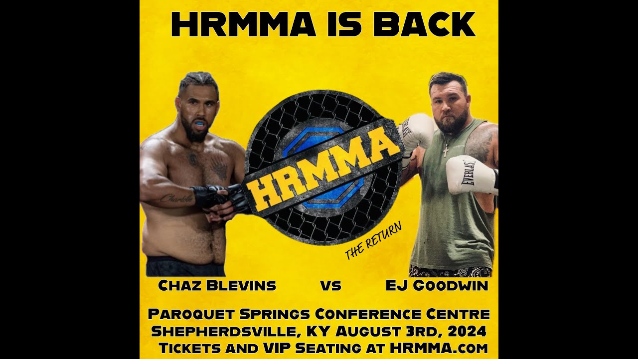 HRMMA the Return Fight 2 Chaz Blevins vs EJ Goodwin Heavyweight Ammy