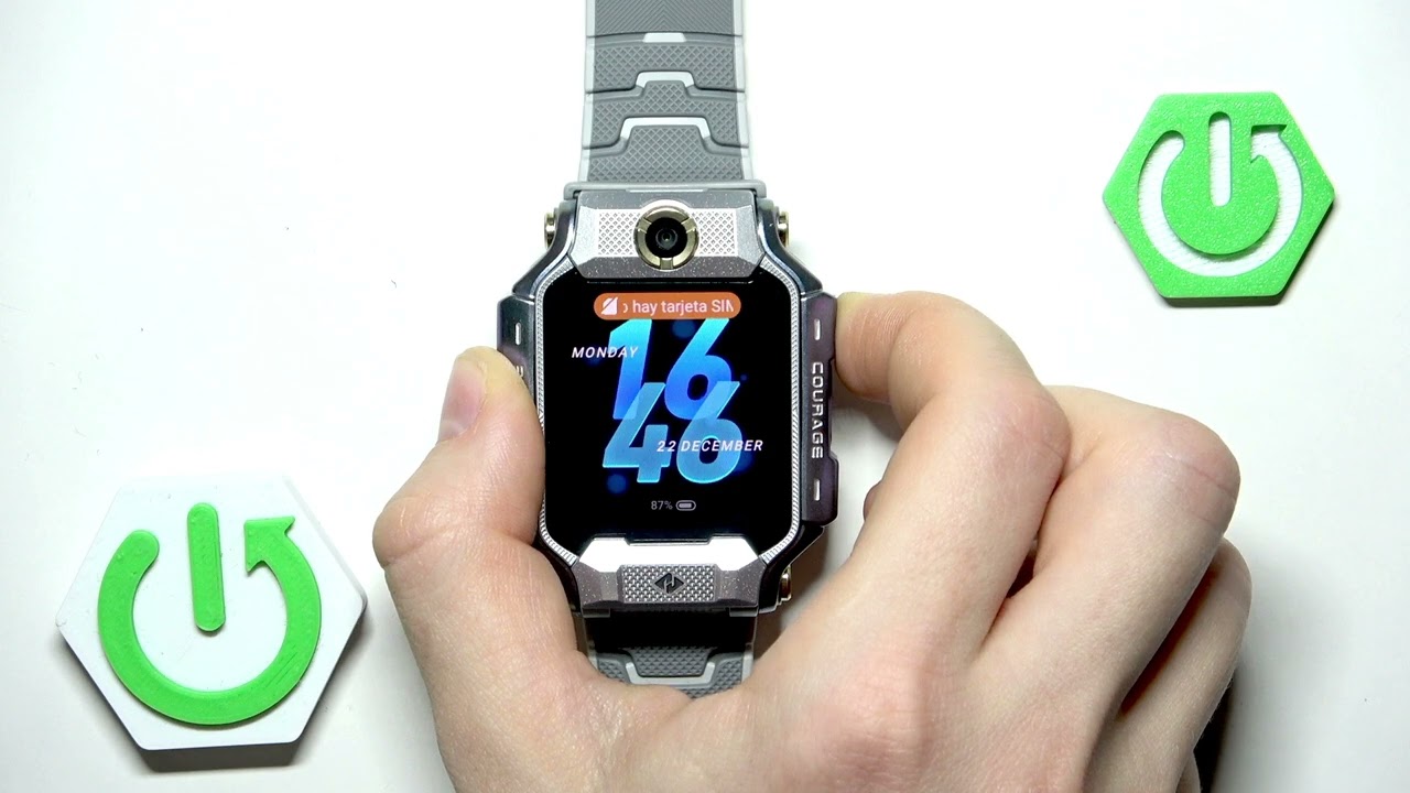 IMOO X10 - C&oacute;mo encender y apagar el reloj