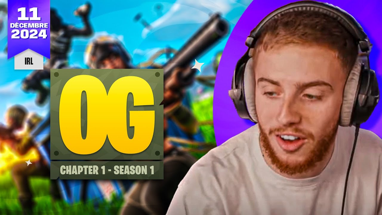 🧱 Mon RETOUR sur FORTNITE ! (Saison Fortnite OG)