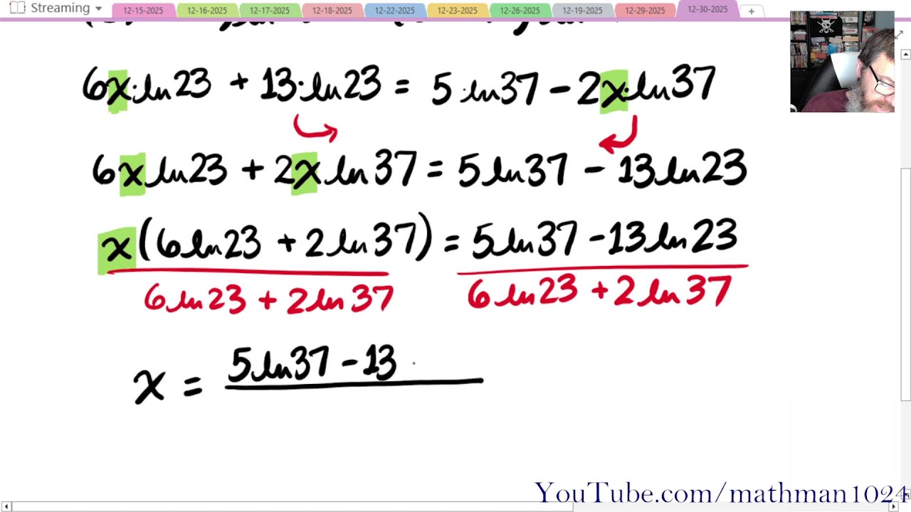 College Algebra - Day 10