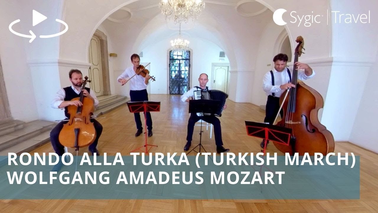 360° Classical Music Concert - Mozart's Rondo Alla Turca (Turkish March) performed by Shadow Quartet